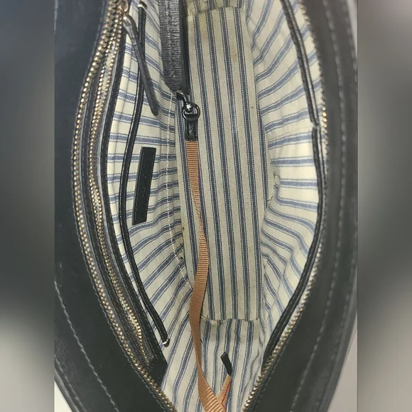 Dooney & Bourke Black Tote with Gold Accents - Picture 11 of 11